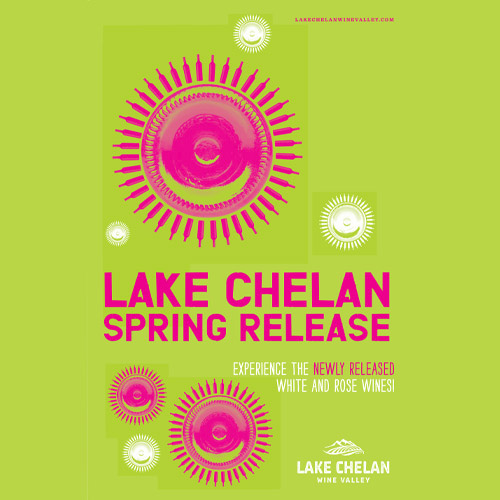 Lake Chelan Spring Release Poster