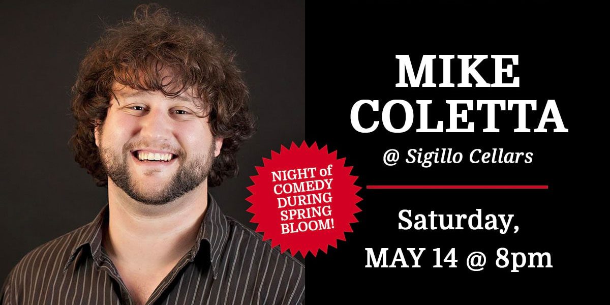 Comedy show flyer of Mike Coletta