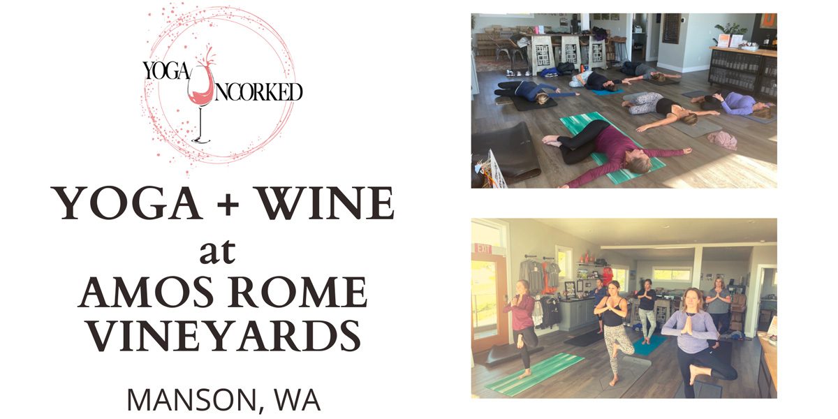 Yoga and wine at Amos Rome