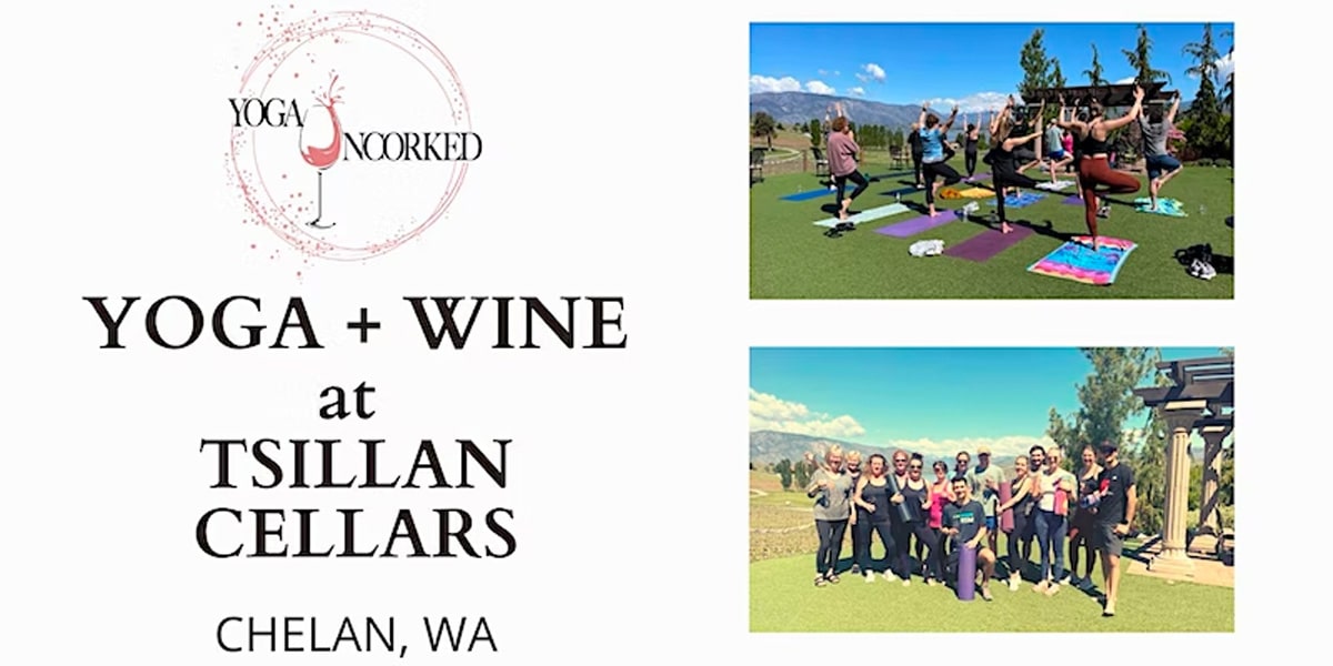 Tsillan Cellars Yoga and wine