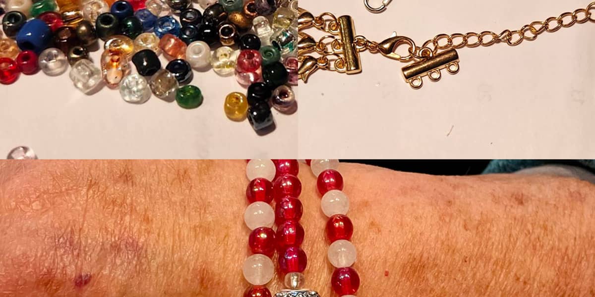 Beading Class at Skagit Cellars