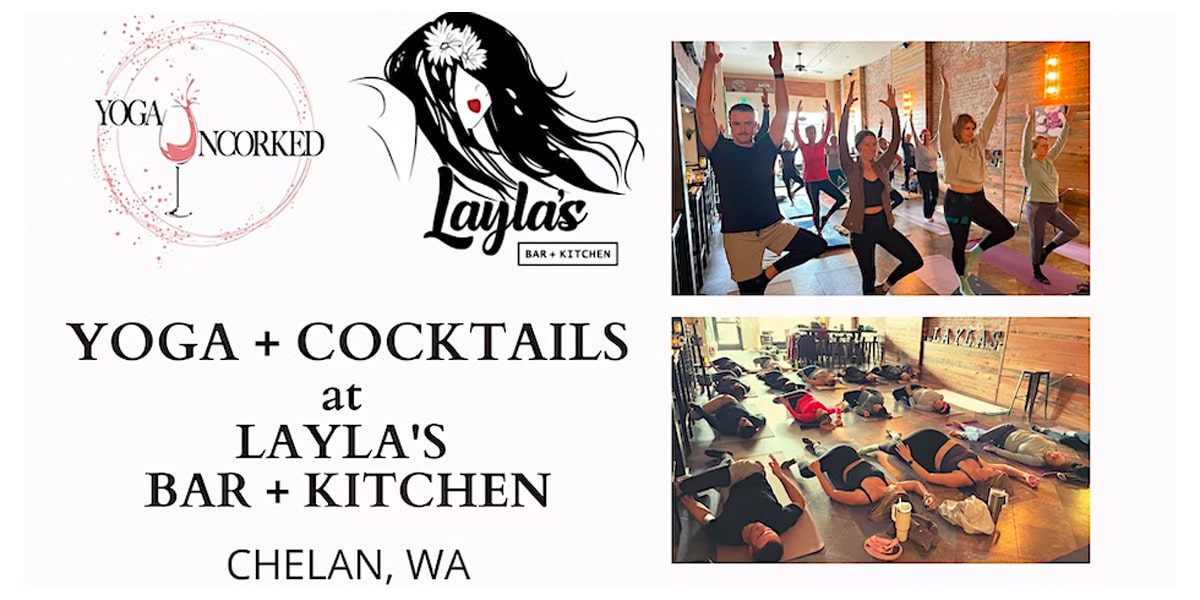 Yoga + Cocktails at Layla's Bar + Kitchen!