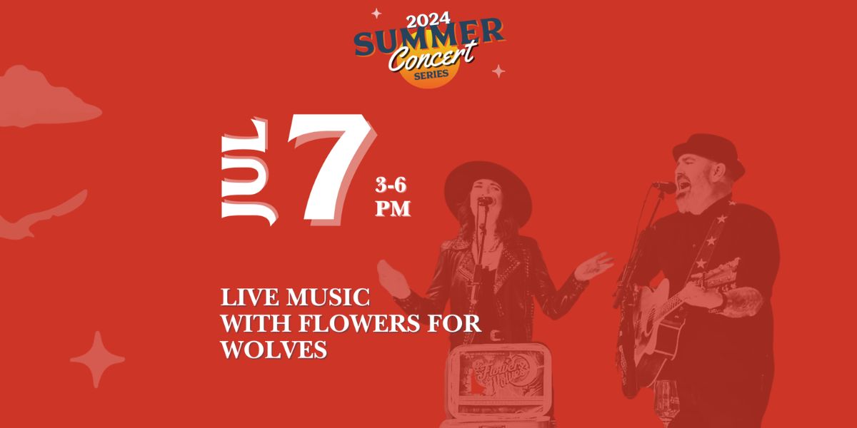 LIVE MUSIC WITH FLOWERS FOR WOLVES