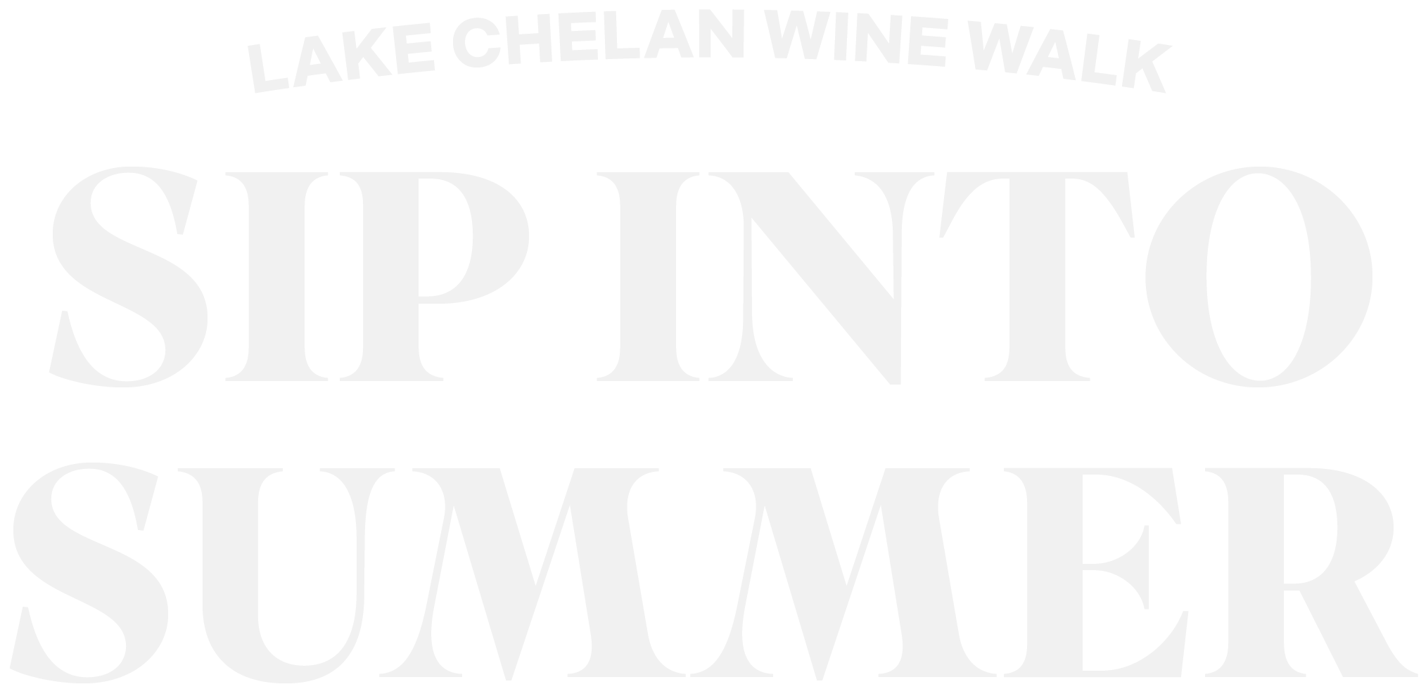 sip into summer logo - white sip into summer logo - white